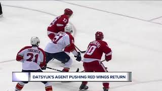 Pavel Datsyuk's agent pushing a possible Red Wings return