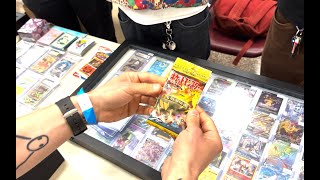 Pokemon Pack Opening: Japanese Fossil Booster Pack at the San Antonio Card Expo!