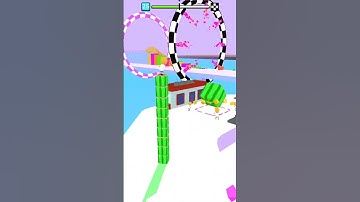 Cube Surfer - Gameplay Walkthrough (iOS & Android) #shorts #games #funny