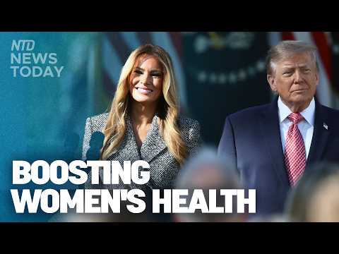 Trump Creates Women’s Health Task Force; France Urges Curfews After Riots | NTD News Today Oct. 19