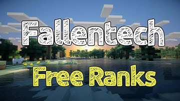 FallenTech how to get free ranks, build a bigger mine and more (FallenTech#7)