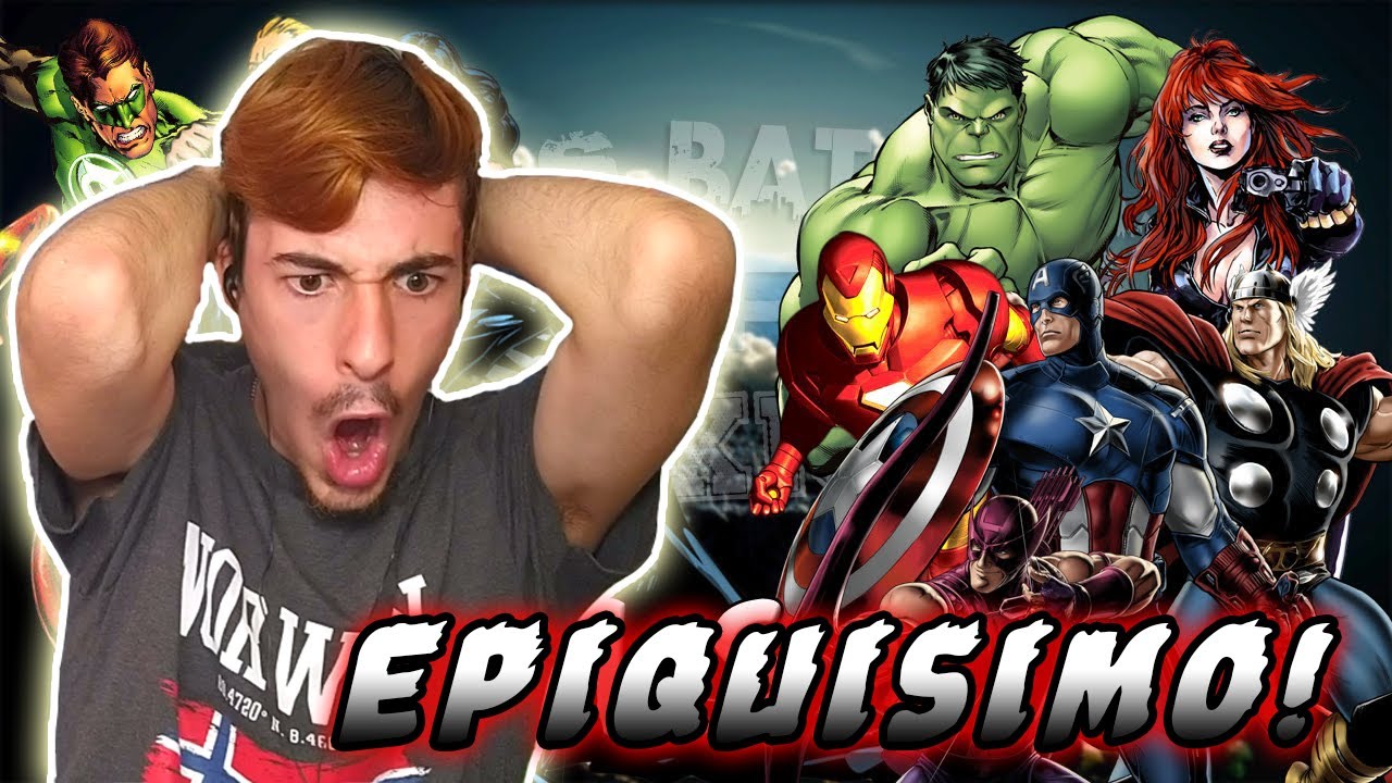 Los Vengadores vs La Liga de la Justicia. Épica Batalla Final de Rap del Frikismo | Reacción |