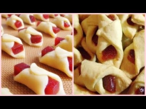 RECEITA FÁCIL BISCOITO AMANTEIGADO COM GOIABADA