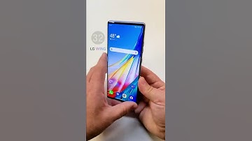 Short #LGWing video swinging open and closed