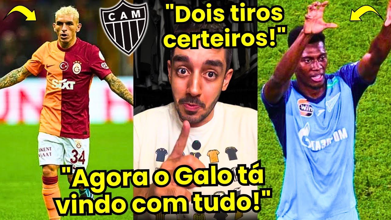 🚨SAI DA FRENTE! O 9 E O 5 CHEGANDO! MÍDIA ESPORTIVA TROUXE A INFORMAÇÃO DOS REFORÇOS DO GALO!