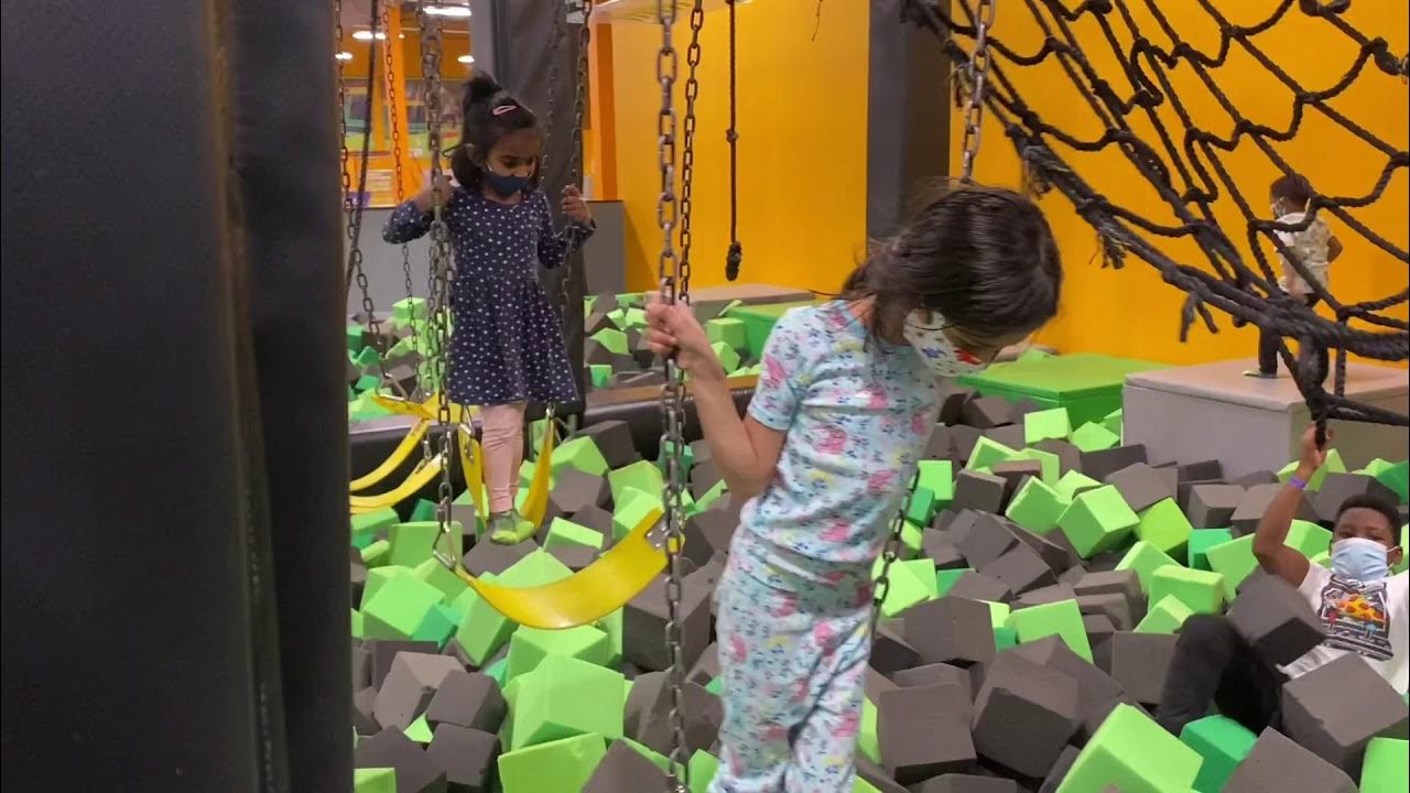 Rockin' Jump Trampoline Park Mount Kisco Dhyana and Myra YouTube