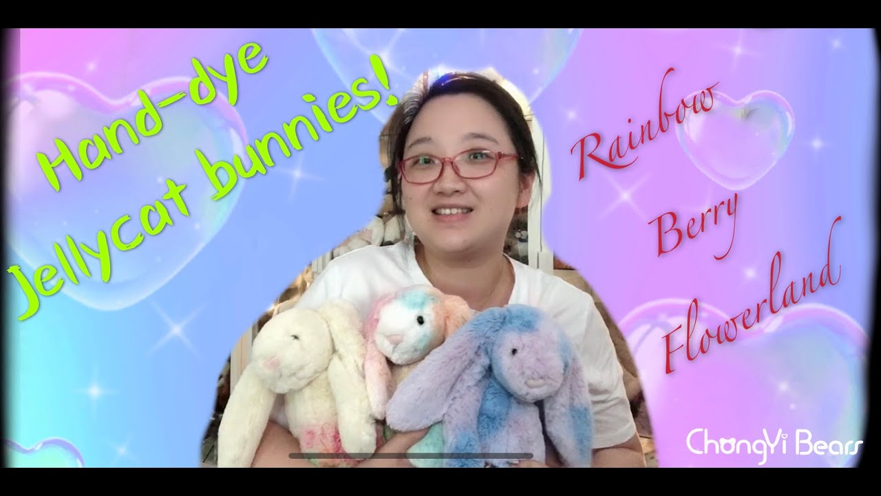 jellycat rainbow plush