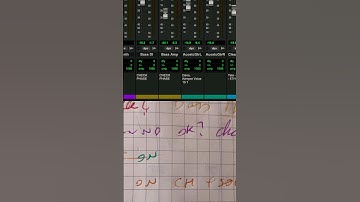Mixing and Recording Session Tip: Color Coding Notes. #mixing #recording #protools #logic