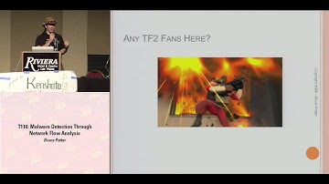 DEF CON 16 - Bruce Potter: Malware Detection through Network Flow Analysis