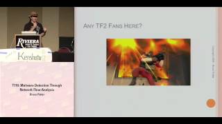 DEF CON 16 - Bruce Potter: Malware Detection through Network Flow Analysis