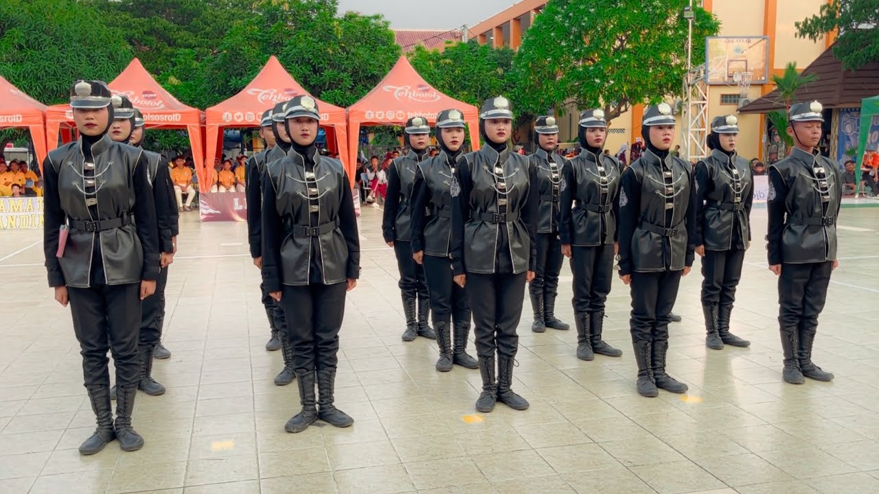 SANG JUARA UMUM! PASKIBRA MTS DARUL FALAH BONGAS INDRAMAYU LKBB 543 COMPETITION SMK TEXAR KARAWANG