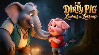 The Dirty Pig Learns a Lesson 🐷 | English Moral Stories | Bedtime Stories