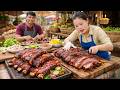 Recipe for Delicious 5-Spice Grilled Beef Ribs to Sell at the Market - Rural Life - Cooking Skill