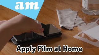 Apply Screen Protection Film At Home, Easy Steps to Apply Screen Films Cut by V-Auto Film Cutter screenshot 1