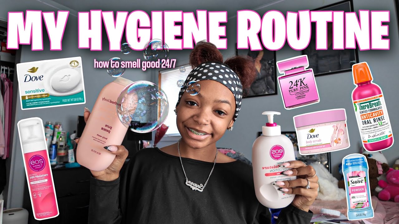 MY HYGIENE ROUTINE | smelling fresh 24/7, skin, hair +  hygiene tips