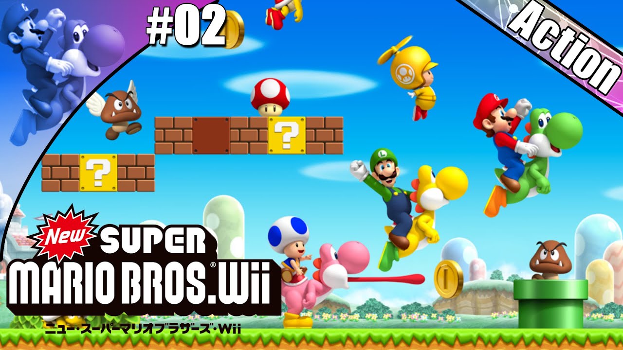 任天堂　Wii マリオセット⭐︎マリオカート.マリオブラザーズ.おどる Wii スーパーマリオブラザーズ＆マリオカート - メルカリ