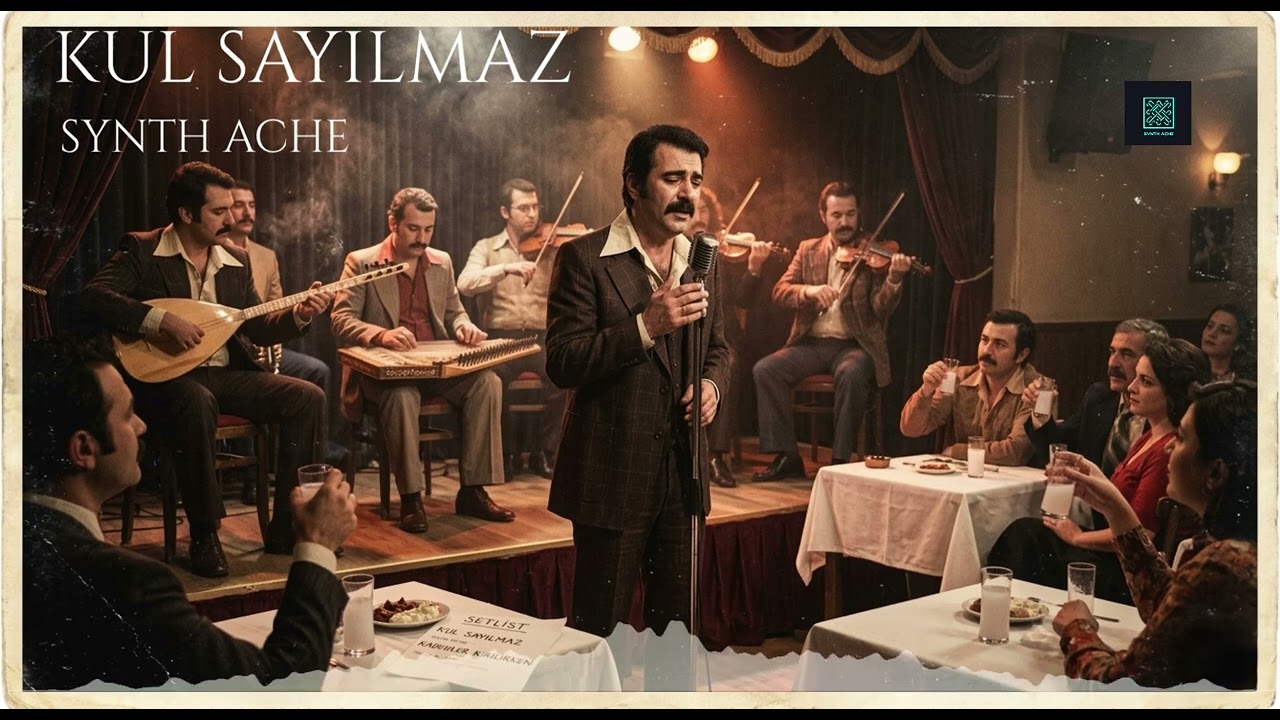 SYNTH ACHE - Kul Sayılmaz (70'ler Klasik Arabesk | Koro Destekli)