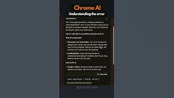 AI in Chrome Devtools