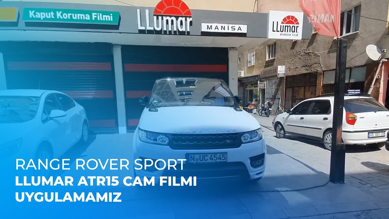 Range Rover Sport // LLumar ATR15 Cam Filmi Uygulamamız