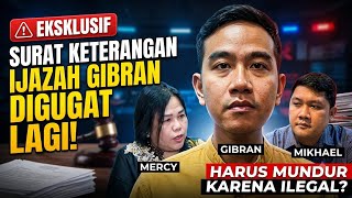 Gibran's Diploma Challenged Again! Must He Step Down Because It's Illegal?