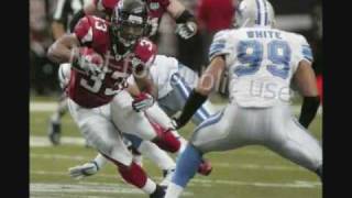NFL Top 10 running backs of 08-09 season