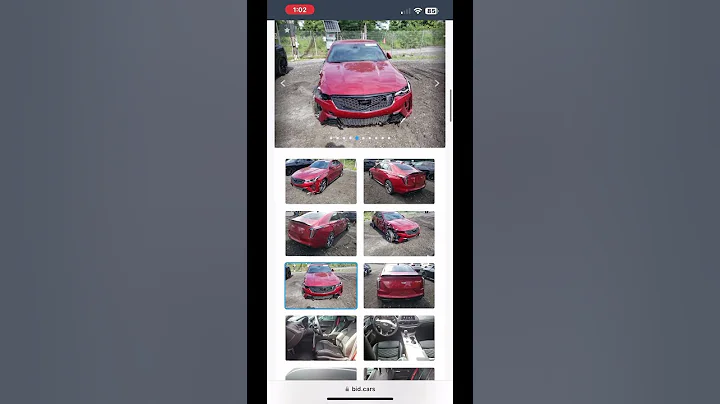 2022 Cadillac CT4-V Blackwing auction scam 1G6D75RP5N0410099 #viral #xyzbcaa #fyp #automobile