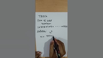 Sum of odd numbers #tricks #trending #mathexpert #shorts #mathematics #trending