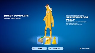 Celebrity How To Get Springfielder Peely Skin NOW FREE In Fortnite! (Unlock LEGO Springfielder Peely Style) Wealth