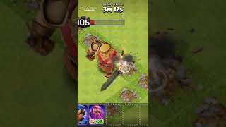 Barbarian king can complete this with max cannon
