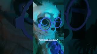 Azazel doesn’t tolerate the “just friends” excuse #furry #fursuit #furryfandom #cat