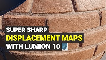 How To Get Super Sharp Displacement Maps with Lumion 10  - Quick Tip