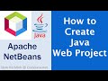Step-by-Step Guide to Creating a Java Web Project in NetBeans 🌐