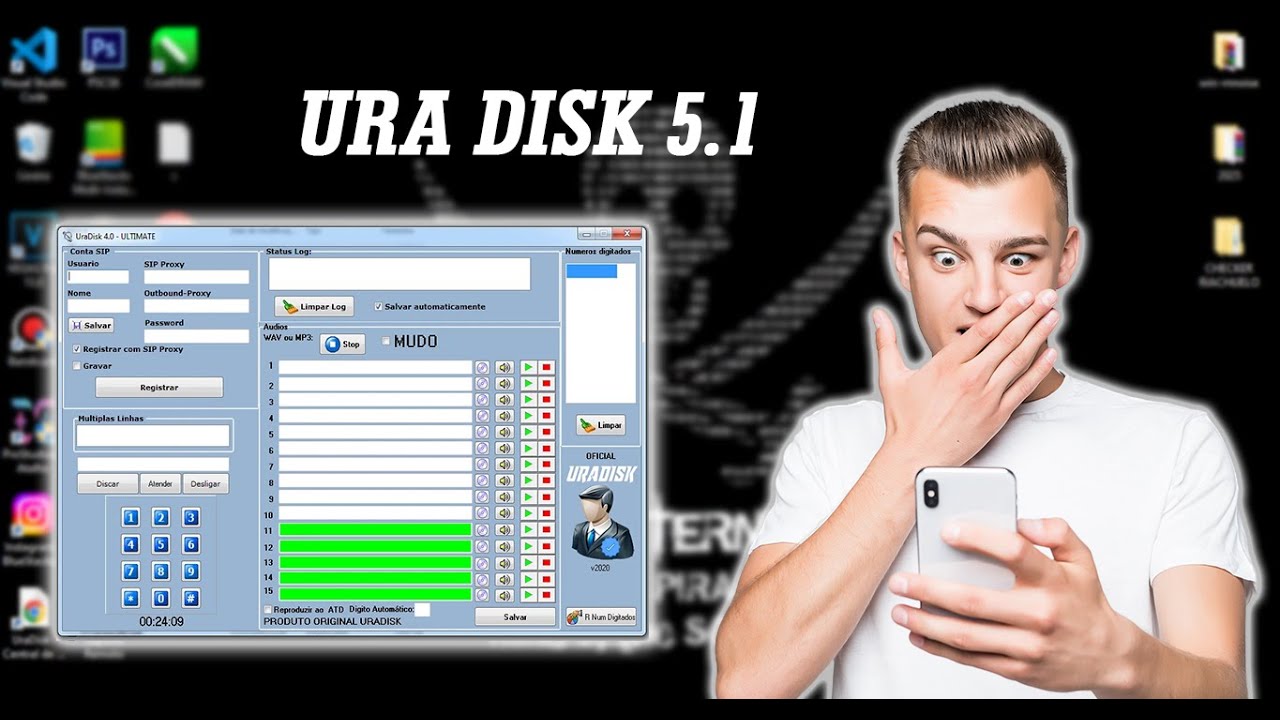 ✔️ URA DISK 5.1 TURBO JA CRAQUEADA | By John Wiick 2025 💻