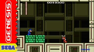 Rockman The Wily Wars Sega Genesis - Longplay