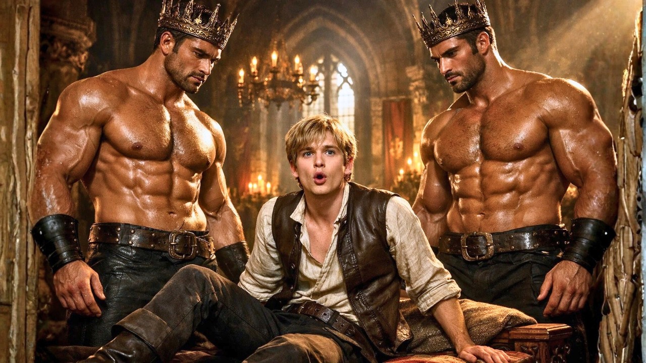 Virgin Omega Went Into Heat During the Pack Meeting—Alpha King Twins Dragged Him Out and Bred Him