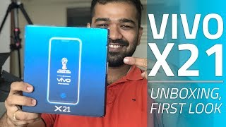 Vivo X21 With In-Display Fingerprint Scanner Unboxing and First Look screenshot 3