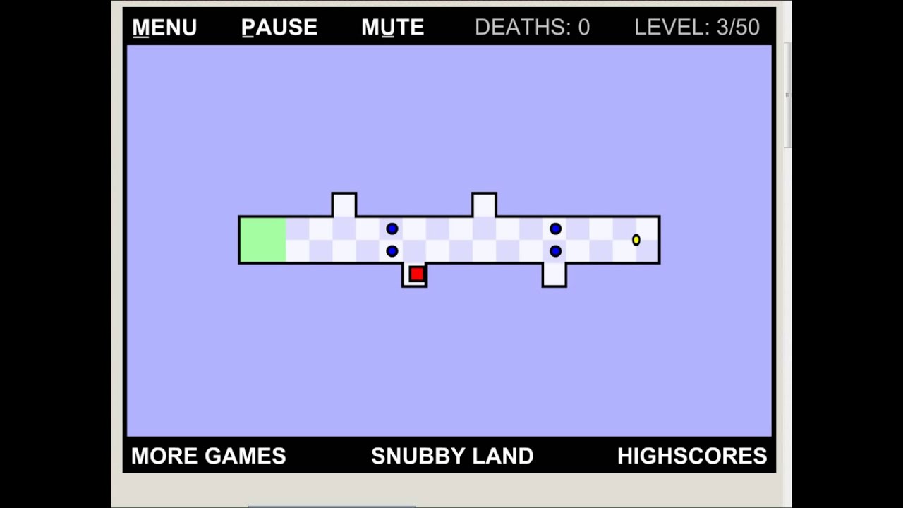 The Worlds Hardest Game LEVEL 1-4 gameplay :DD - YouTube