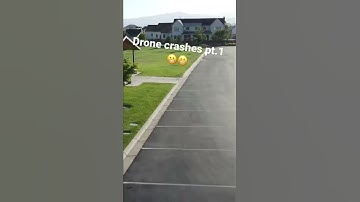 Drone crashes pt.1😬 #shorts #dronevideos #dronecrash