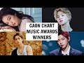 GAON CHART MUSIC AWARDS 2019 WINNERS
