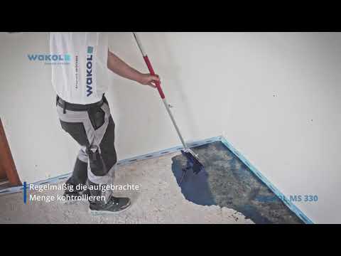 3 in 1:  Restfeuchte absperren, Untergrund vorstreichen & verfestigen, WAKOL MS 330 Silanvorstrich - video from Wakol
