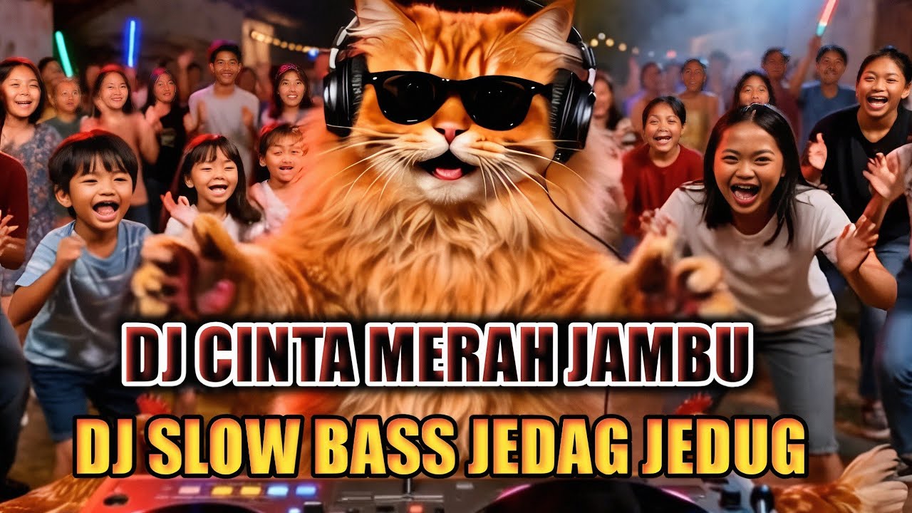 DJ CINTAKU HANYA KAMU CINTA MERAH MERAH JAMBU SLOW BASS COVER BY DJ NUGI 