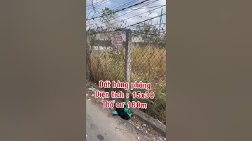 BÁN ĐẤT VỊ TRÍ TRUNG TÂM HOÀ LỢI GẦN THÀNH PHỐ MỚI BÌNH DƯƠNG