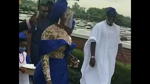 TIWA SAVAGE FATHER'S BURIAL CEREMONY