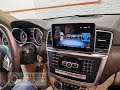 Магнитола для Mercedes Benz ML и GL X166 Carmedia XN-M8001 на Android