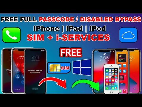 FREE Passcode Bypass With Sim 