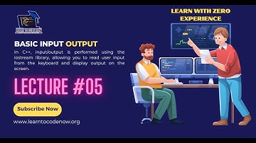 Basic Input Output in C++ | Standard Input and Output | Coding for Beginners | #codingforbeginners