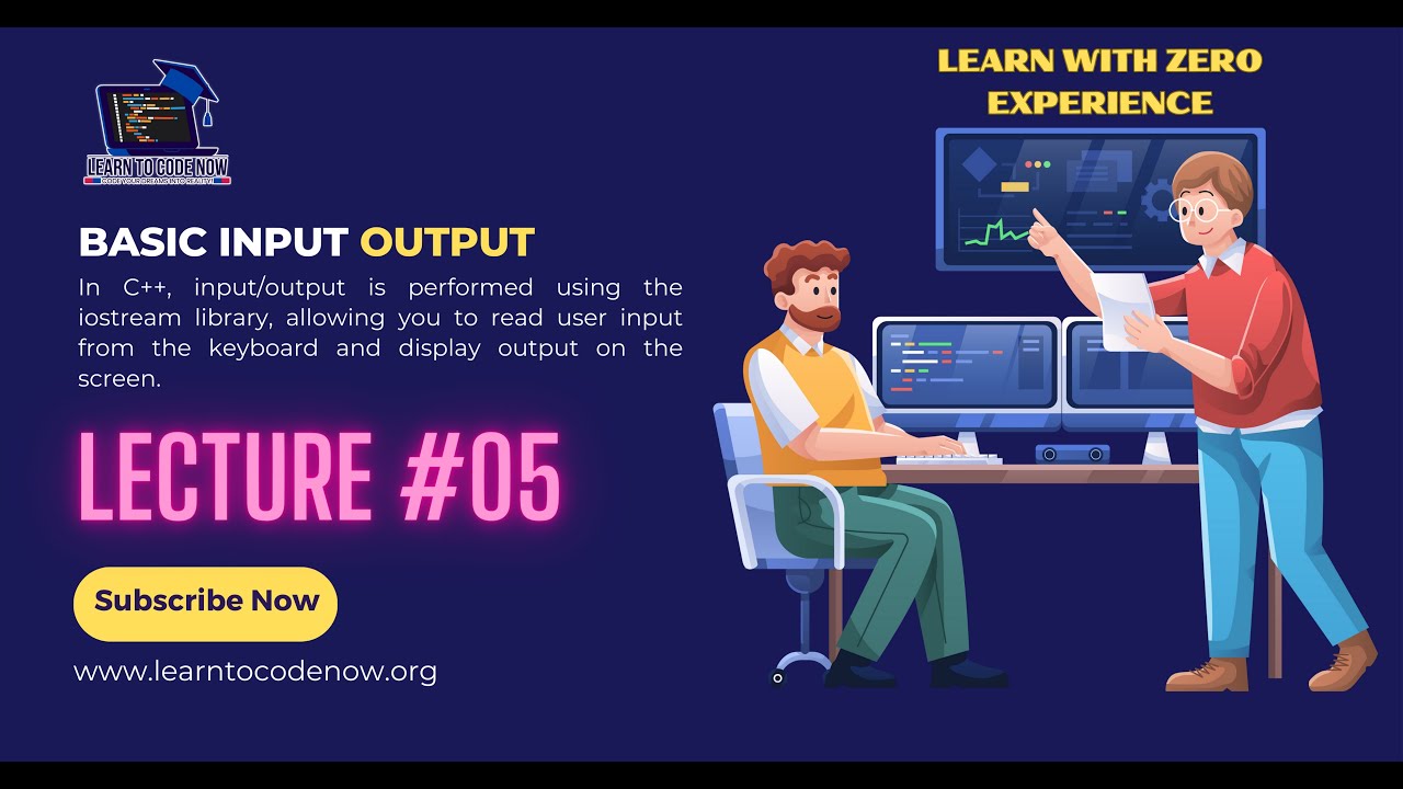 Basic Input Output in C++ | Standard Input and Output | Coding for ...