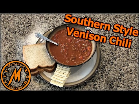 Homemade Venison Beer Chili