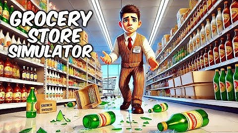 I STARTED MY OWN GROCERY SHOP - GROCERY STORE SIMULATOR #1