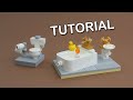 LEGO Bathroom Part 1 (Tutorial)